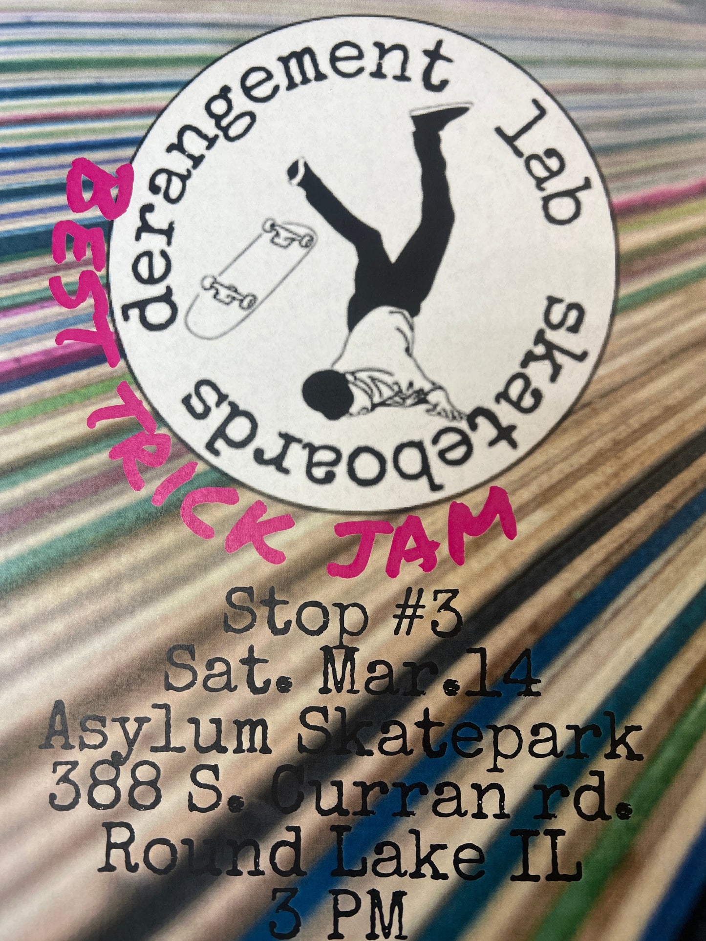 Derangement labs skateboards BEST TRICK JAM