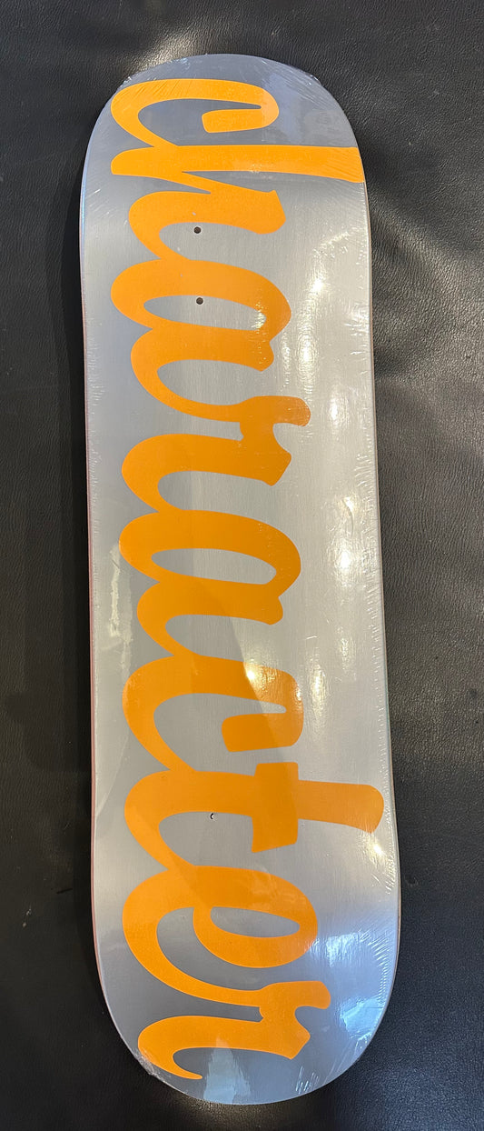 Character Script Deck Silver/Orange