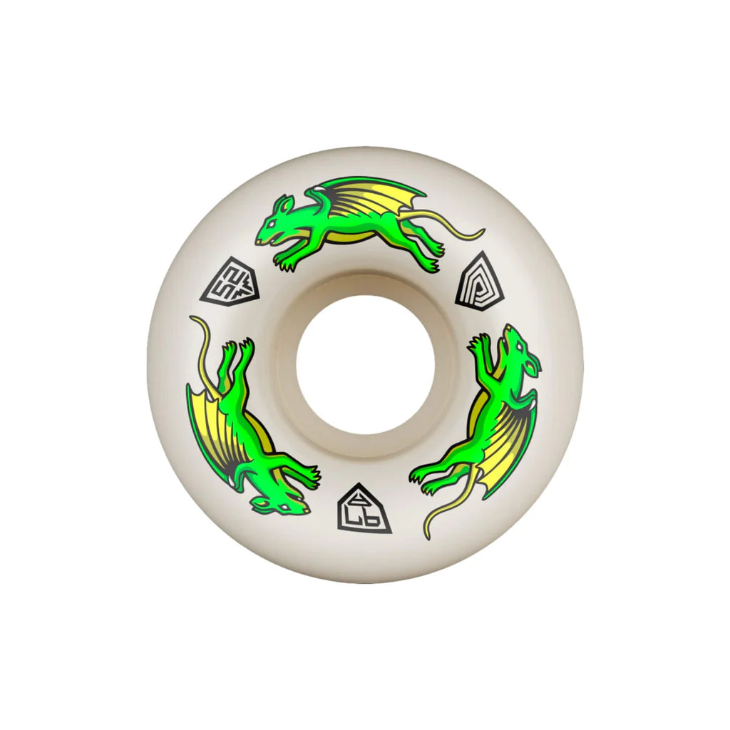 Powell Peralta Dragon Formula Nano Rats Skateboard Wheels 52mm x 34mm 97A