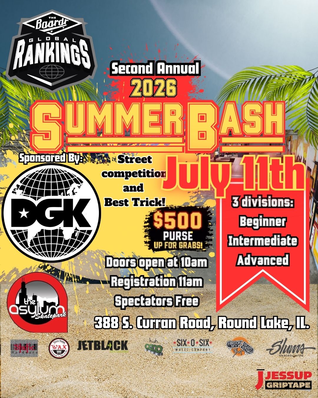 2nd Annual Summer Bash pre-registration