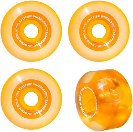 Spitfire Sapphire Radials 90DU 54mm Orange