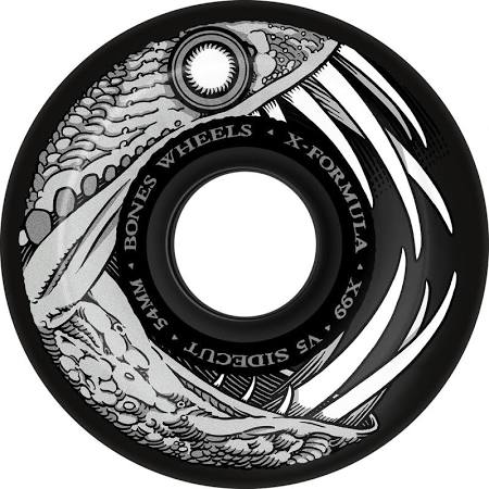 Bones Pro X-Formula Dark Waters X99 54mm V5 Sidecut – Asylum Skateshop