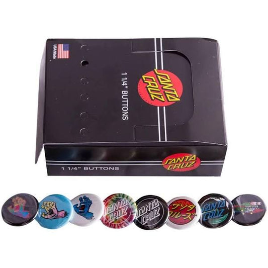 Santa Cruz buttons-1.25"