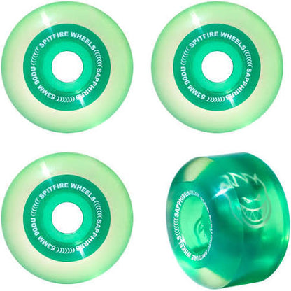 Spitfire Sapphire Radials 90DU 53mm Green