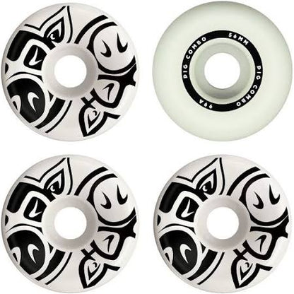 Pig Head Wheels - Combo 56mm 99A