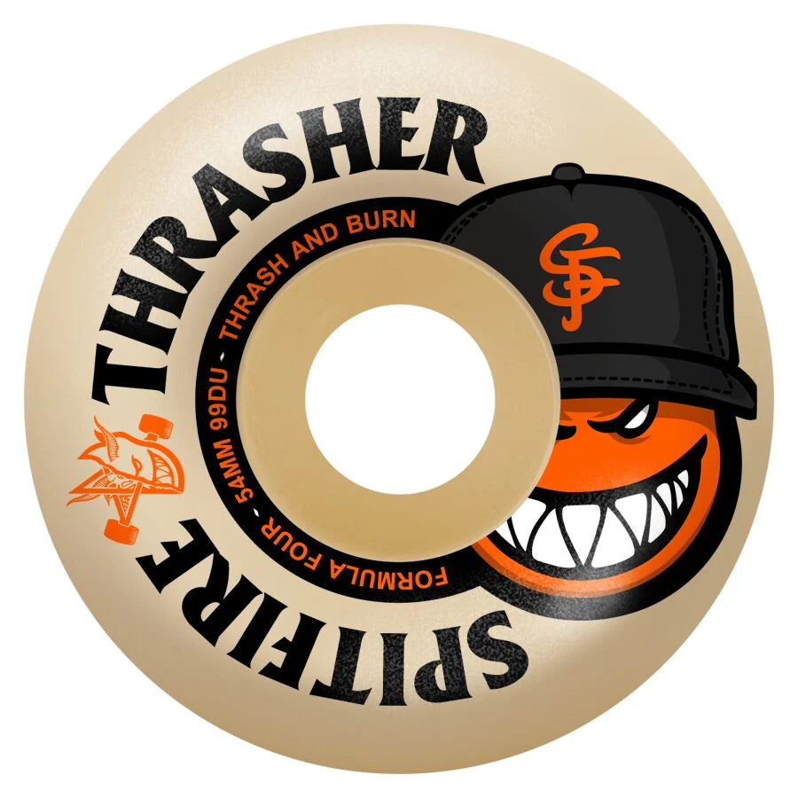 Spitfire X Thrasher The City Formula Four 99A 54mm