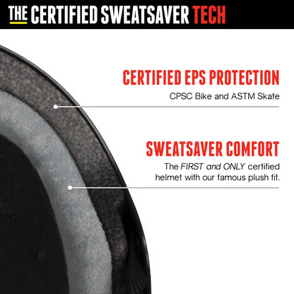 Triple Eight Helmet Carbon Matte
