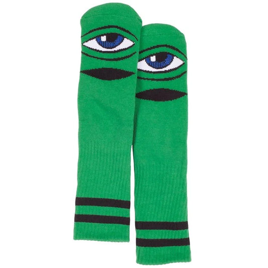 Toy Machine Sect Eye Socks Green