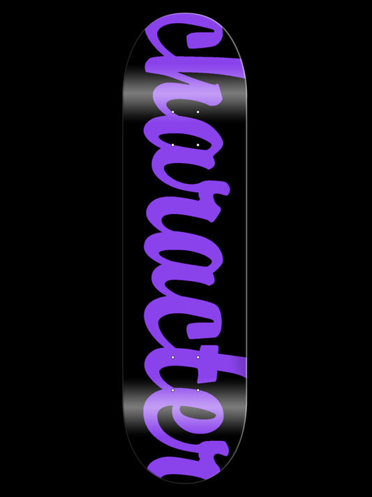 Character Script Deck Black/Purple