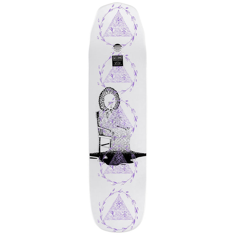 Welcome Nora Soil on Wicked Princess Shaped Deck  8.12"