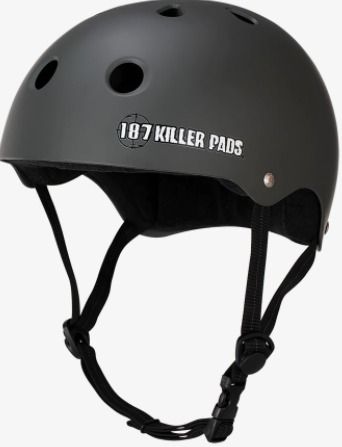 187 Helmet ( Charcoal Matte )