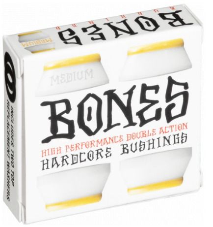 Bones Hardcore Bushings Medium (White)