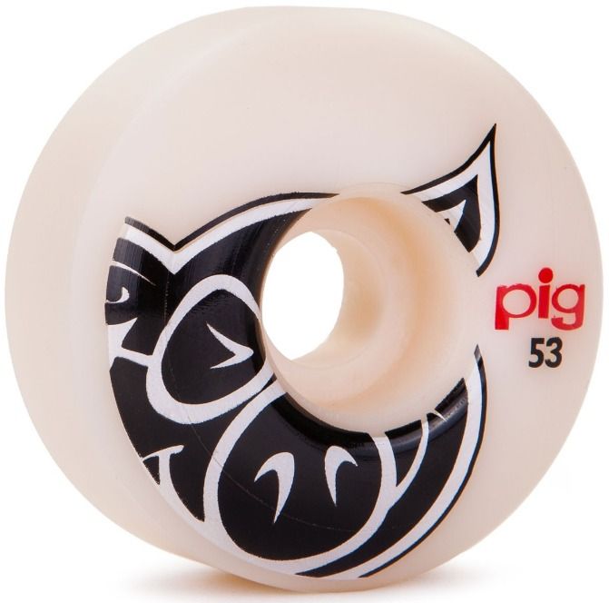 Pig Head Wheels - Natural 53mm