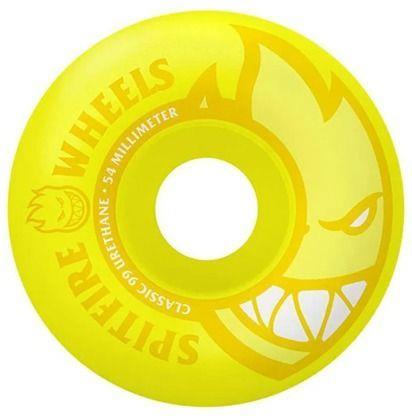 Spitfire Bighead 54mm NeonYellw