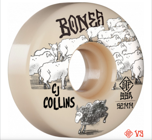 Bones CJ Collins Pro Wheels- Slims (99a/ 50mm)