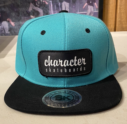 Character - Snapback Hat (Teal)