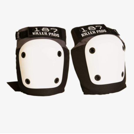 187 Killer Pads - Fly Knee Pads (Grey/White)