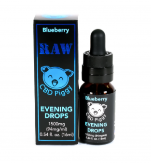 CBD Piggy - Evening Drops (Blueberry)